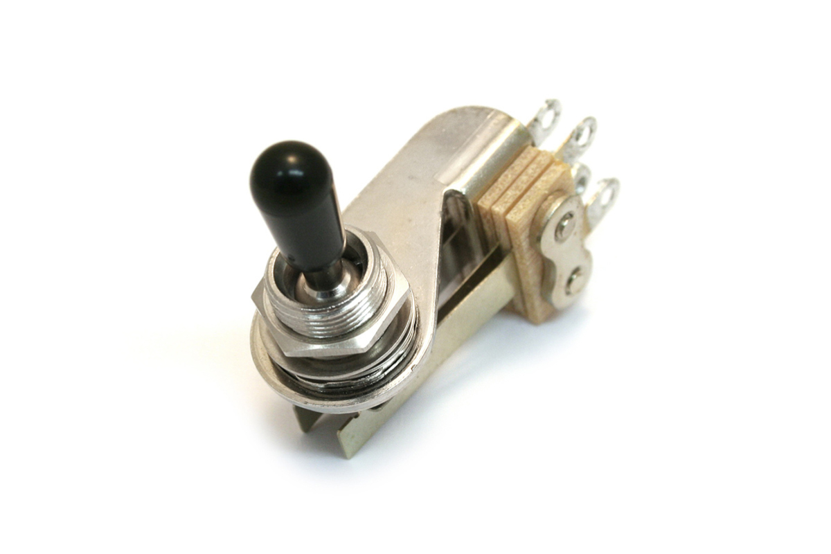 Переключатель звукоснимателей FENDER 3-POSITION GUITAR TOGGLE SWITCH WITH BLACK TIP