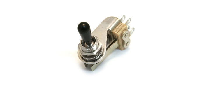 Переключатель звукоснимателей FENDER 3-POSITION GUITAR TOGGLE SWITCH WITH BLACK TIP