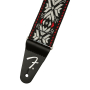 Ремень гитарный FENDER STRAP 2" PASADENA WOVEN RED SNOWFLAKE
