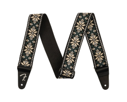 Ремень гитарный FENDER STRAP 2" PASADENA WOVEN YELLOW SNOWFLAKE