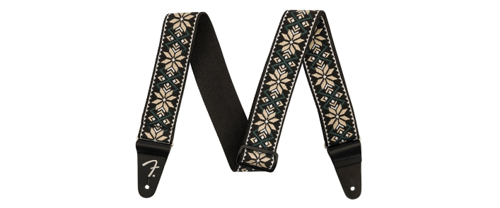 Ремень гитарный FENDER STRAP 2" PASADENA WOVEN YELLOW SNOWFLAKE