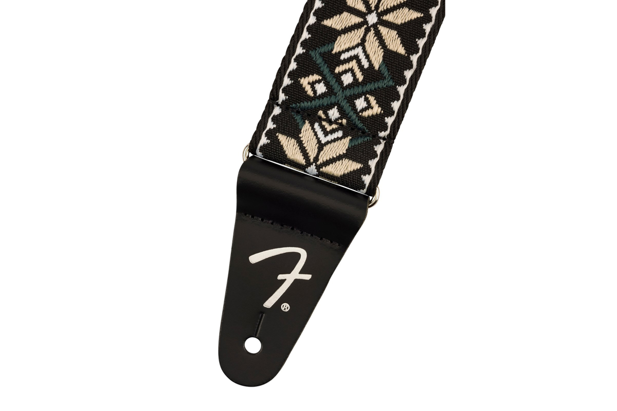 Ремень гитарный FENDER STRAP 2" PASADENA WOVEN YELLOW SNOWFLAKE