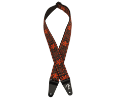 Ремень гитарный FENDER STRAP 2" PASADENA WOVEN ORANGE WALLFLOWER