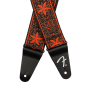 Ремень гитарный FENDER STRAP 2" PASADENA WOVEN ORANGE WALLFLOWER