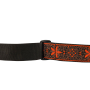 Ремень гитарный FENDER STRAP 2" PASADENA WOVEN ORANGE WALLFLOWER