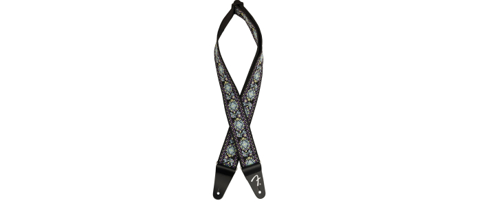 Ремень гитарный FENDER STRAP 2" PASADENA WOVEN BLUE LOTUS