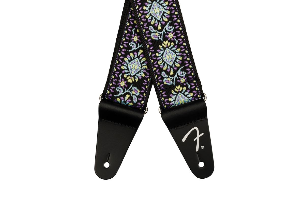 Ремень гитарный FENDER STRAP 2" PASADENA WOVEN BLUE LOTUS