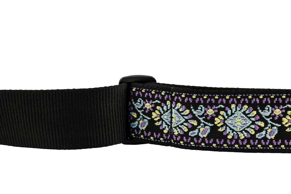 Ремень гитарный FENDER STRAP 2" PASADENA WOVEN BLUE LOTUS