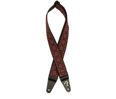 Ремінь гітарний FENDER STRAP 2" PASADENA WOVEN LATTICE RED