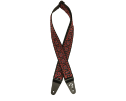 Ремень гитарный FENDER STRAP 2" PASADENA WOVEN LATTICE RED