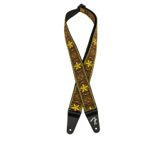 Ремінь гітарний FENDER STRAP 2" PASADENA WOVEN YELLOW WALLFLOWER