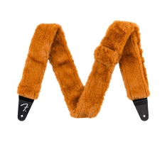 Ремень гитарный FENDER STRAP 2" POODLE PLUSH STRAP RUST