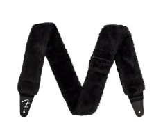 Ремінь гітарний FENDER STRAP 2" POODLE PLUSH STRAP BLACK