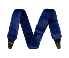 Ремень гитарный FENDER STRAP 2" POODLE PLUSH STRAP BLUE