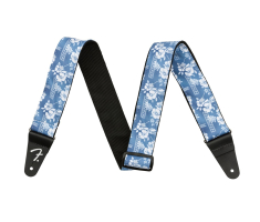 Ремень гитарный FENDER STRAP 2" HAWAIIAN STRAPS BLUE FLORAL