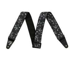 Ремень гитарный FENDER STRAP 2" HAWAIIAN STRAPS BLACK FLORAL