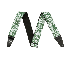 Ремень гитарный FENDER STRAP 2" HAWAIIAN STRAPS GREEN FLORAL