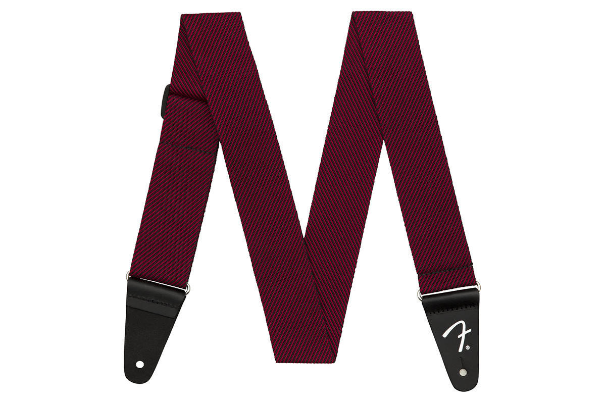 Ремінь гітарний FENDER STRAP 2" MODERN TWEED BLACK/RED