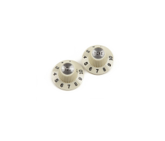 Набор ручек потенциометров FENDER PURE VINTAGE 1965 JAZZMASTER WITCH HAT KNOB SET