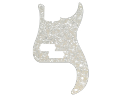Пикгард FENDER PICKGUARD FOR STANDARD PRECISION BASS 13-HOLE MODERN-STYLE WHITE PEARL