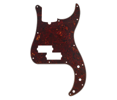 Пикгард FENDER PICKGUARD FOR STANDARD PRECISION BASS 13-HOLE MODERN-STYLE TORTOSIE SHELL