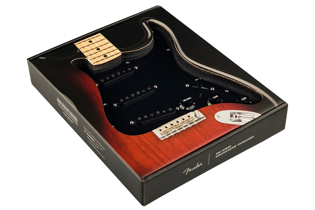Пікгард зі звукознімачами FENDER PRE-WIRED STRAT PICKGUARD PURE VINTAGE '59 W/RWRP MIDDE