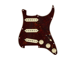 Пікгард зі звукознімачами FENDER PRE-WIRED STRAT PICKGUARD CUSTOM SHOP FAT 50'S SSS TORTOISE SHELL