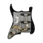 Пікгард зі звукознімачами FENDER PRE-WIRED STRAT PICKGUARD CUSTOM SHOP FAT 50'S SSS BLACK