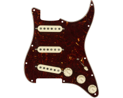 Пікгард зі звукознімачами FENDER PRE-WIRED STRAT PICKGUARD TEX-MEX SSS TORTOISE SHELL