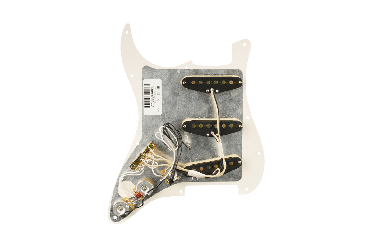 Пикгард со звукоснимателями FENDER PRE-WIRED STRAT PICKGUARD ORIGINAL '57/'62 SSS TORTOISE SHELL