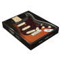 Пикгард со звукоснимателями FENDER PRE-WIRED STRAT PICKGUARD ORIGINAL '57/'62 SSS TORTOISE SHELL