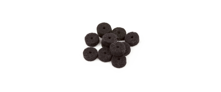 Фетровая прокладка FENDER STRAP BUTTON FELT WASHERS BLACK