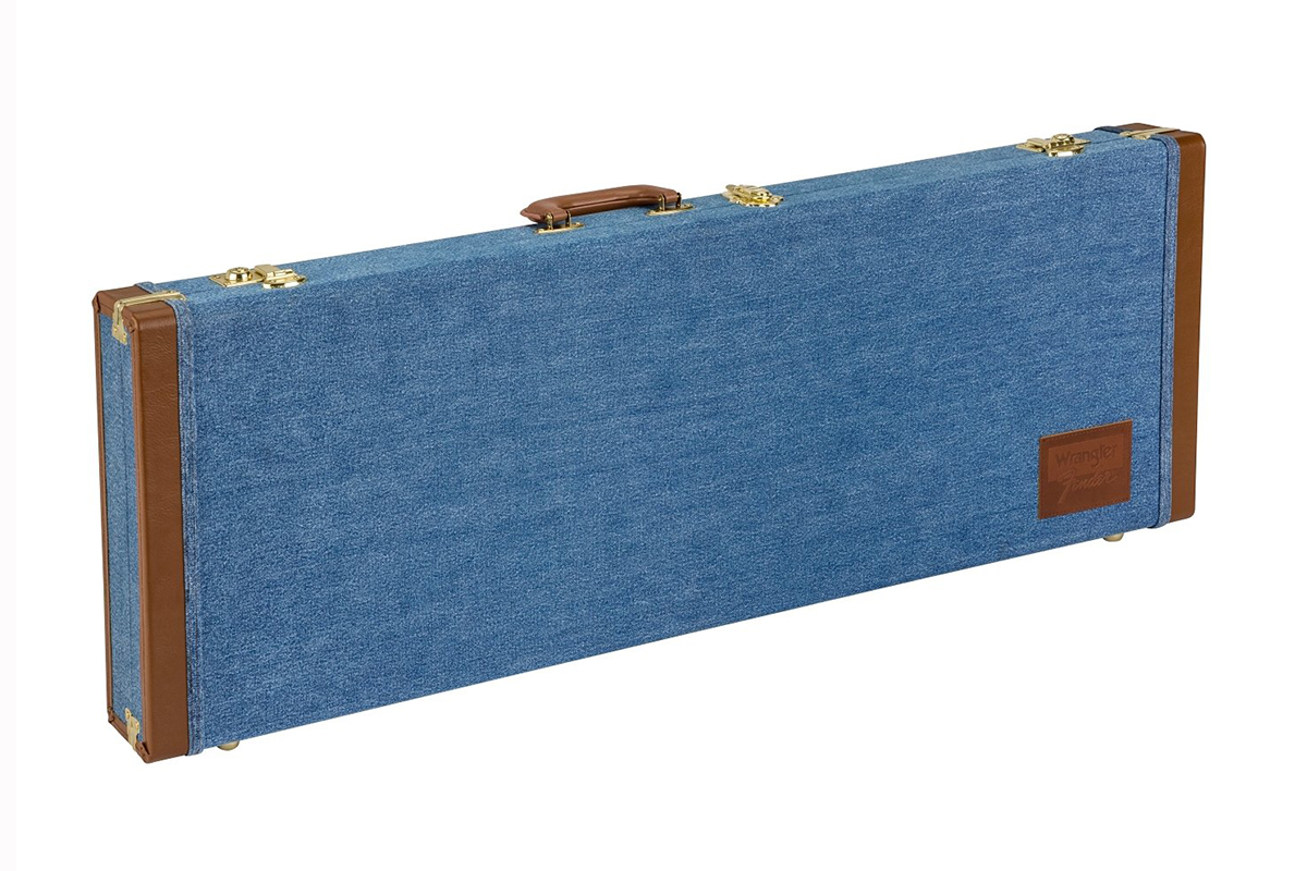 Кейс для электрогитары FENDER X WRANGLER DENIM CASE STRATOCASTER/TELECASTER INDIGO