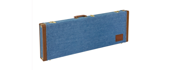 Кейс для электрогитары FENDER X WRANGLER DENIM CASE STRATOCASTER/TELECASTER INDIGO