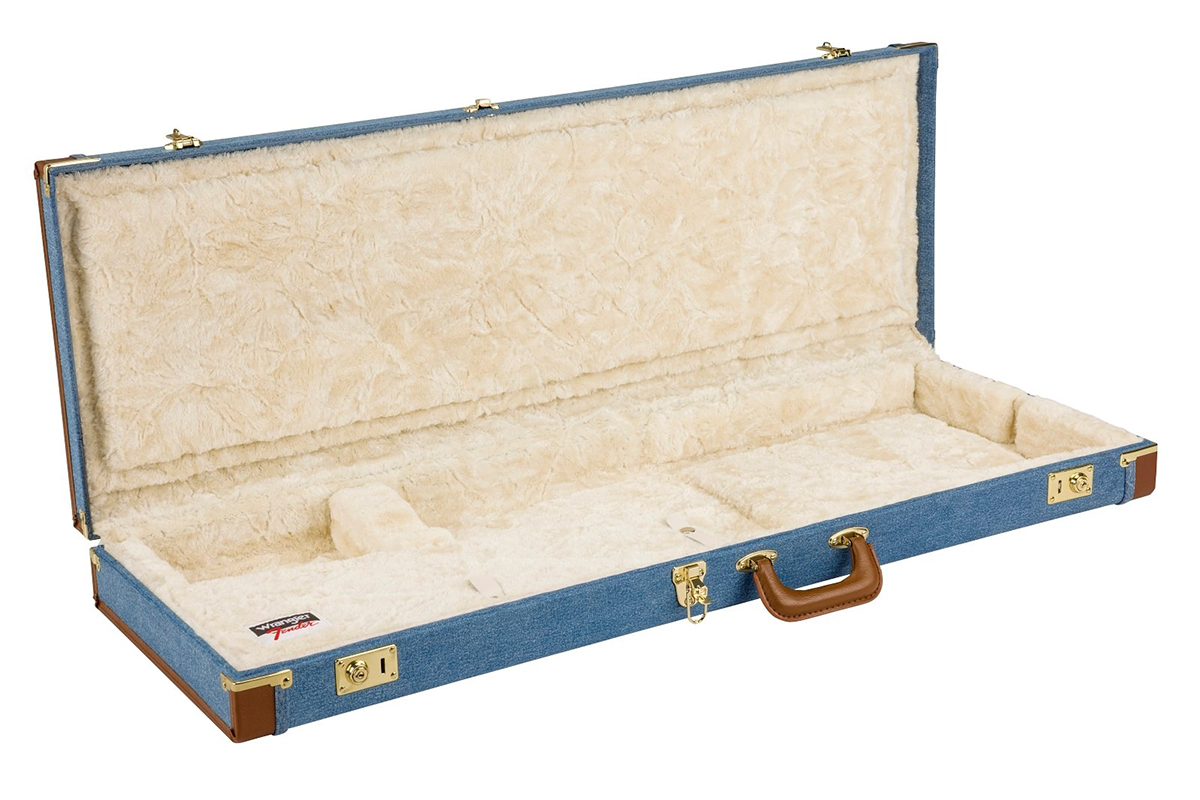 Кейс для электрогитары FENDER X WRANGLER DENIM CASE STRATOCASTER/TELECASTER INDIGO