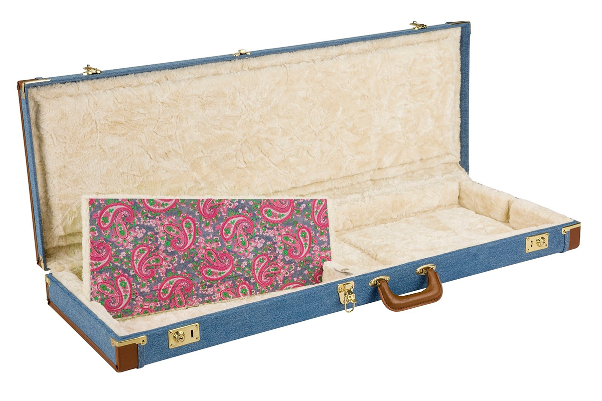 Кейс для электрогитары FENDER X WRANGLER DENIM CASE STRATOCASTER/TELECASTER INDIGO