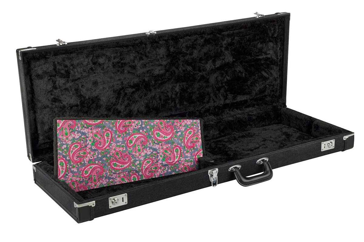 Кейс для электрогитары FENDER X WRANGLER DENIM CASE STRATOCASTER/TELECASTER BLACK