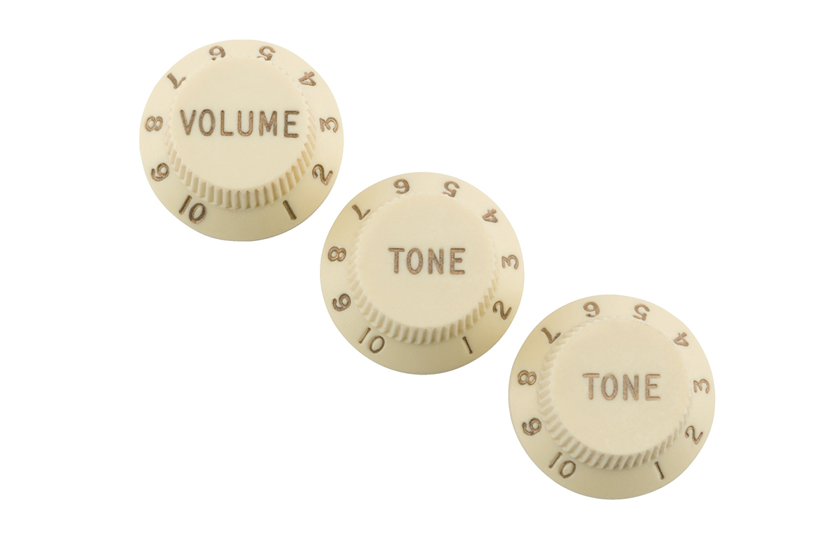 Набор ручек потенциометров FENDER ROAD WORN STRAT KNOB SET