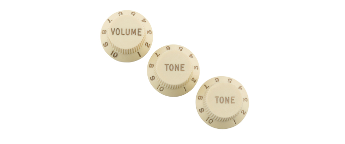 Набор ручек потенциометров FENDER ROAD WORN STRAT KNOB SET