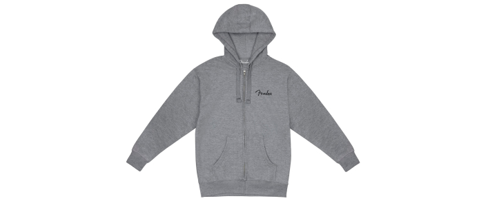 Толстовка FENDER SPAGHETTI SMALL LOGO ZIP FRONT HOODIES M