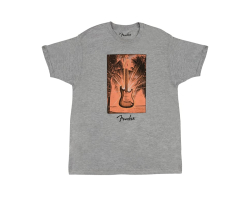 Футболка FENDER SURF TEE GREY HEATHER XL