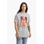 Футболка FENDER SURF TEE GREY HEATHER XL
