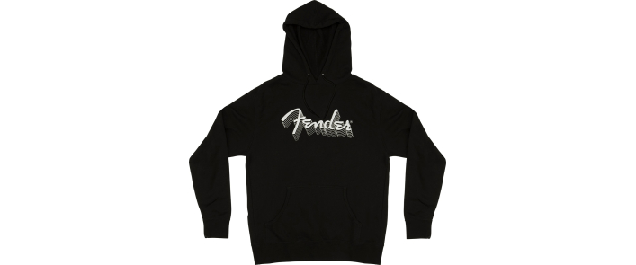 Толстовка FENDER REFLECTIVE HOODIE BLACK L
