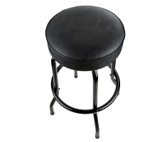 Стілець барний FENDER 30" EMBOSSED BLACK LOGO BARSTOOL, BLACK