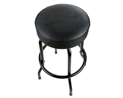Стілець барний FENDER 30" EMBOSSED BLACK LOGO BARSTOOL, BLACK