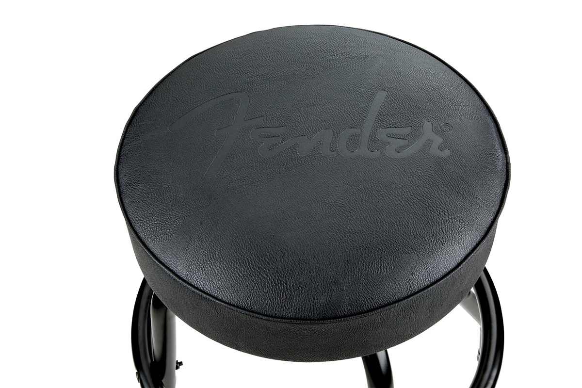 Стілець барний FENDER 30" EMBOSSED BLACK LOGO BARSTOOL, BLACK