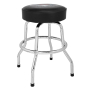 Стілець барний FENDER 24" CUSTOM SHOP CHEVRON LOGO BARSTOOL, BLACK/CHROME