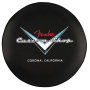 Стілець барний FENDER 24" CUSTOM SHOP CHEVRON LOGO BARSTOOL, BLACK/CHROME