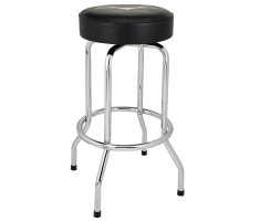 Стілець барний FENDER 30" CUSTOM SHOP CHEVRON LOGO BARSTOOL, BLACK/CHROME