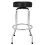 Стілець барний FENDER 30" CUSTOM SHOP CHEVRON LOGO BARSTOOL, BLACK/CHROME